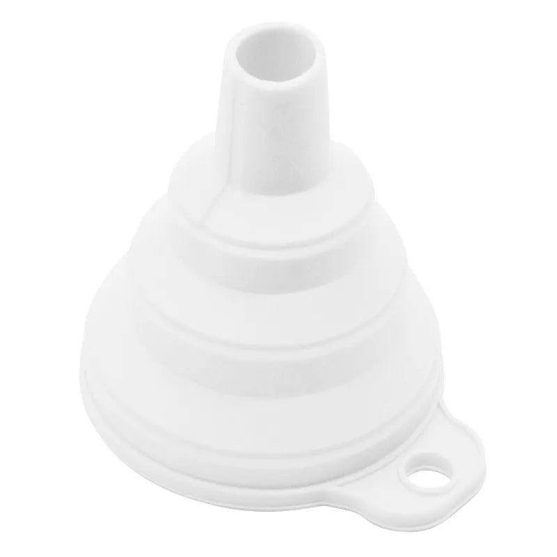 Mini embudo plegable de silicona, embudos portátiles plegables para tolva de combustible, cerveza, aceite, accesorios de cocina, artículos de herramientas