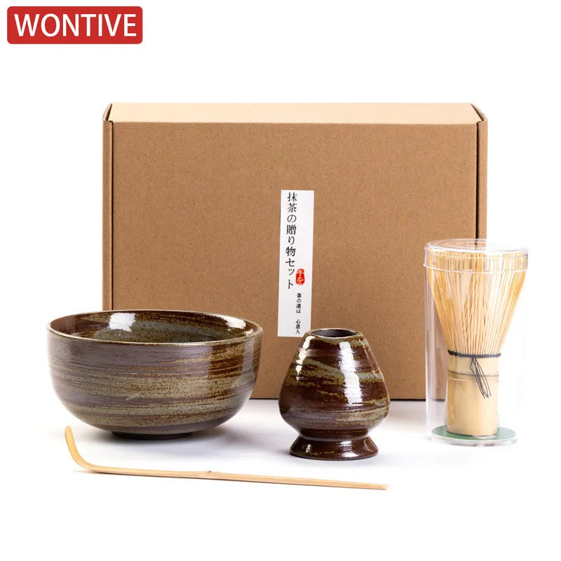 Teaset Matcha Bowl Matcha Spoon Bamboo Brush Home Interior/Study/Office /teahouse Tea Ceremony Supplies/Kungfu Tea Zen Tools