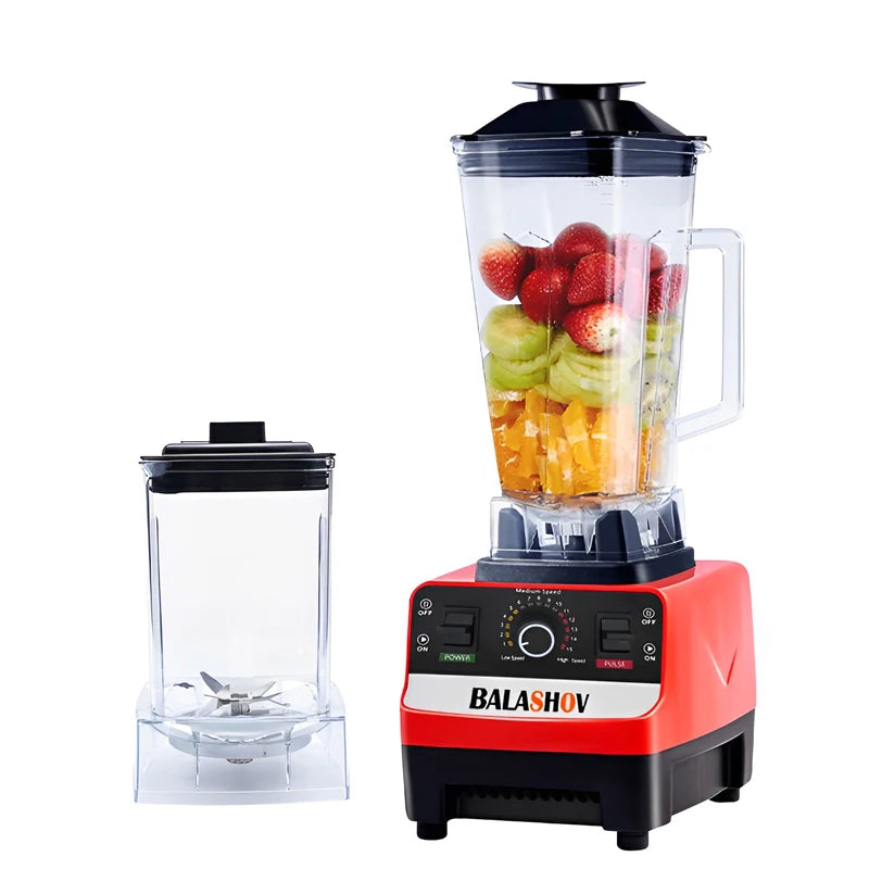 2000W Heavy Duty Commercial Blender Stacionární mixér kuchyňský robot ledové smoothies pro kuchyň Vysoký výkon odšťavňovač mixér BPA zdarma