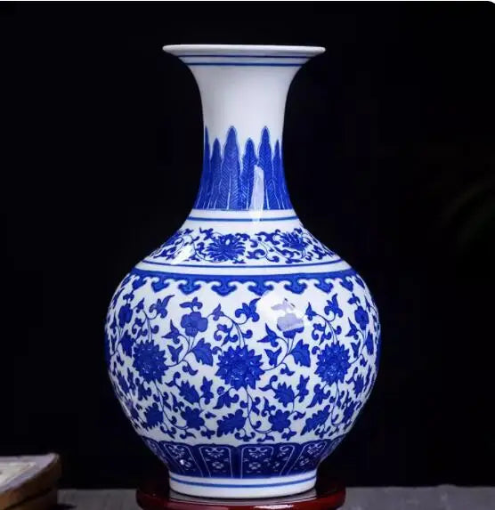 Jingdezhen keramična vaza vintage kitajske tradicionalne vaze domača vaza živali vaza fino gladko površinsko opremljanje člankov