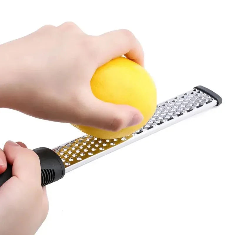 FAIS DU High Quality Stainless Steel Peel Lemon Cheese Vegetable Manual Grater Peeler Sharp Blade Choppable Cheese Kitchens Tool