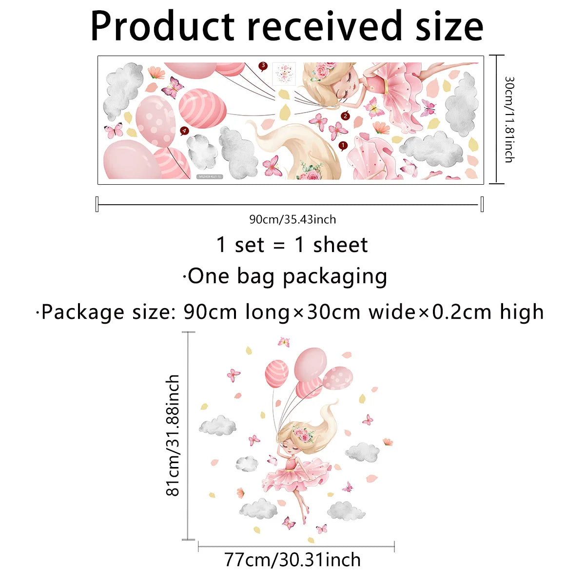 The World Animal Distribution Decorative Map for Bedroom Children's Room Livingroom Playroom and Kindergarten Decoration Sticker