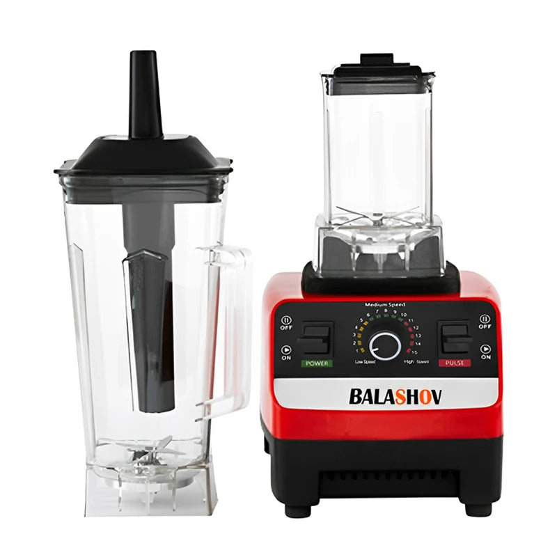 2000W Heavy Duty Commercial Blender Stacionární mixér kuchyňský robot ledové smoothies pro kuchyň Vysoký výkon odšťavňovač mixér BPA zdarma