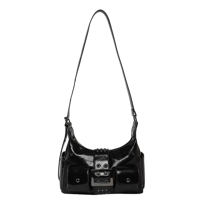 Fashionable and Versatile Casual Women's Solid Color PU Trendy Shoulder Bag Crossbody Bag Luxury Designer Bags Bags for Woman