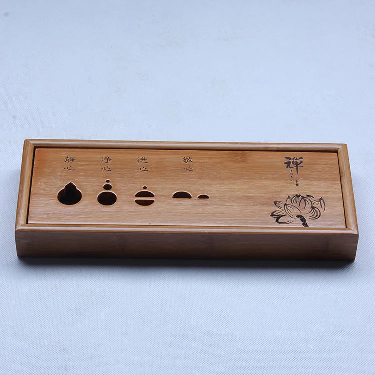 Natural Wood Bamboo Puer Tea Tray,Kung Fu Tea Set, Room Board Table, Chinese Traditional Culture Ceremony Tools