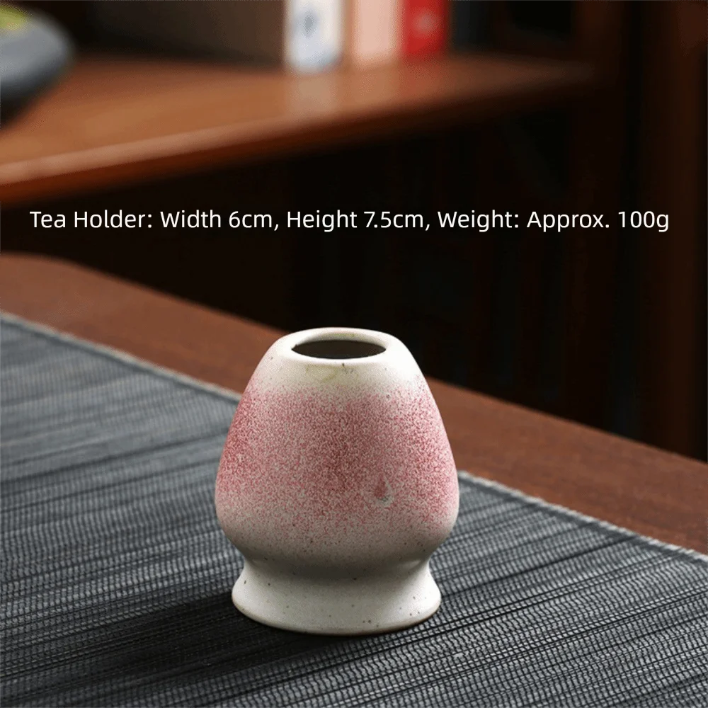 Japanese Ceramic Matcha Set Reusable Traditional Tea Whisk Stand Tea Sets Safe Matcha Whisk Set Tea Lovers Gifts