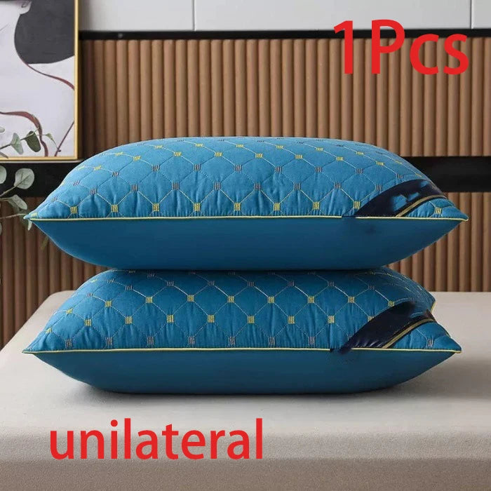 Pillow core protects the cervical vertebrae and helps sleep. Adult dormitory neck pillow for all four seasons