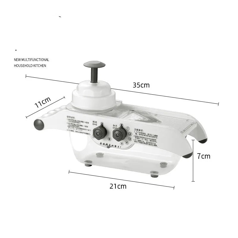 Handmatige snijmachine Multifunctionele groentesnijder Gadgets Handmatige keukenmachines Rasp Machineprocessor Snelle snijmachine Keukengereedschap