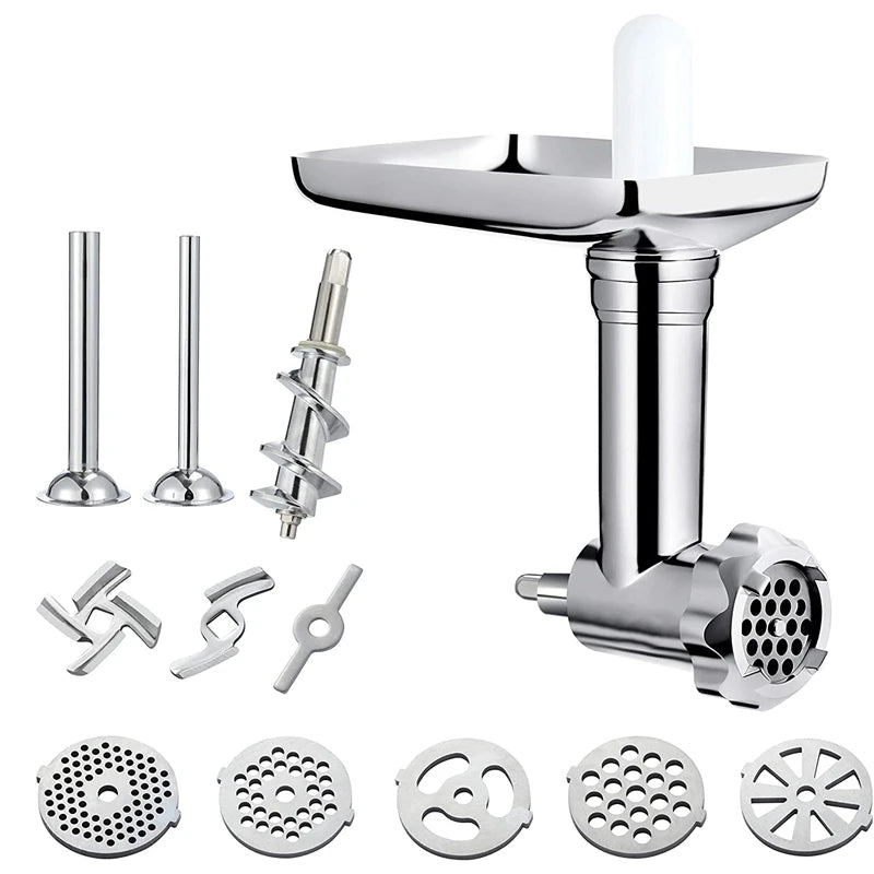 New Durable Meat Grinder Accessories for KitchenAid Bench Mixers with Sausage Filling Tube/Food Processor Accessories