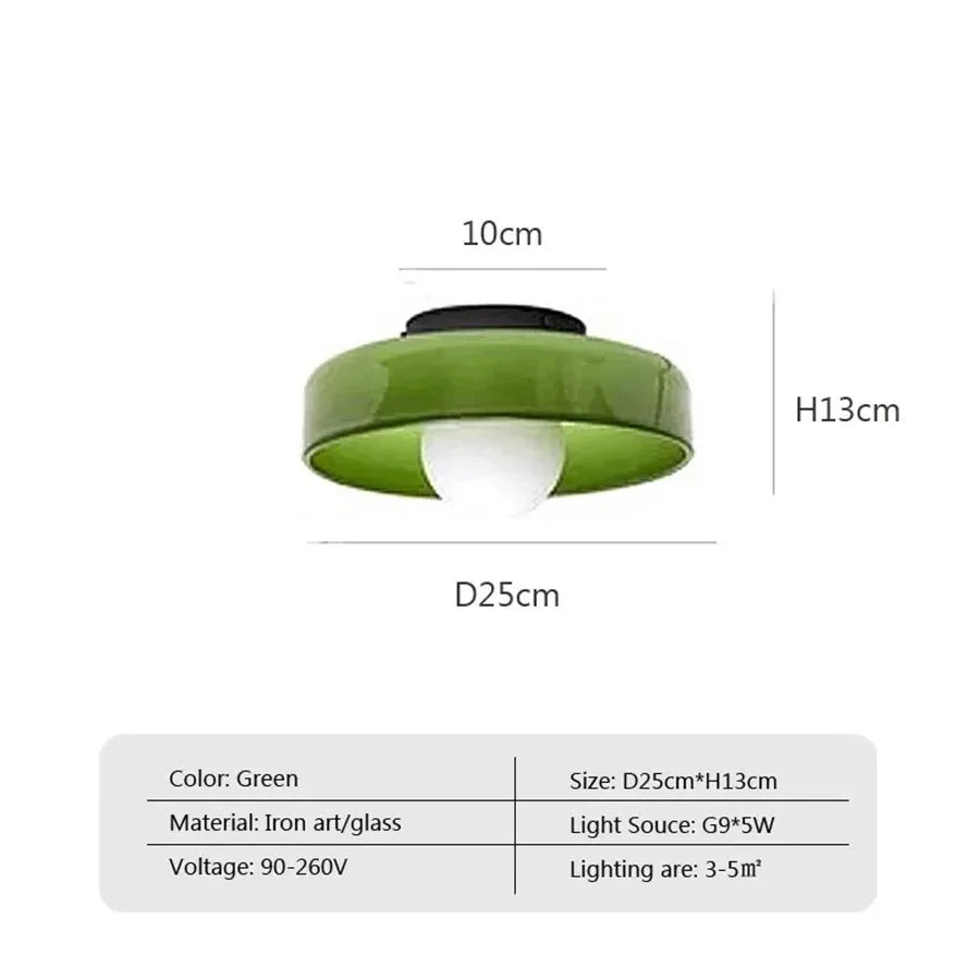 Nordic Glas Decke Licht Lichtquelle Vintage Wand Lampe Wohnkultur Für Eingangsbereich Flur Gang Wohnzimmer Schlafzimmer Leuchten