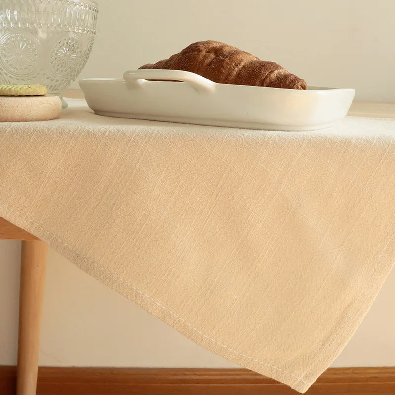 4PCS Cotton Linen Dinner Napkins,Classic Style Kitchen Soft Tea Towels,Dinning Room Washable Reusable Tableware Cloth Place mats