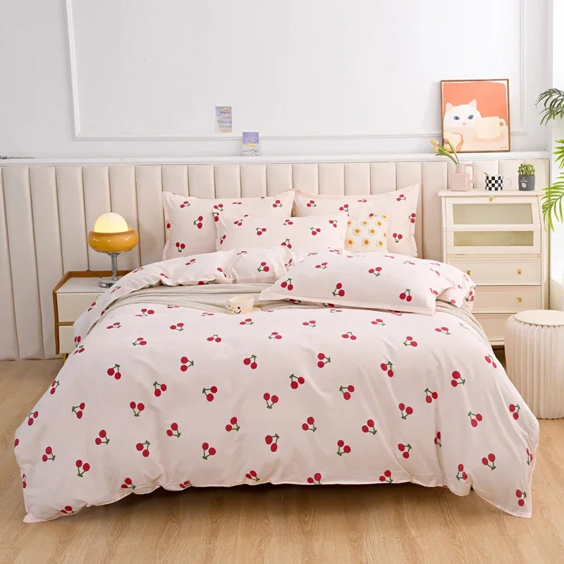 1pc Duvet cover Without Filler Aloe vera cotton synthetic fiber material,Soft Breathable And Comfortable Bedroom bedding