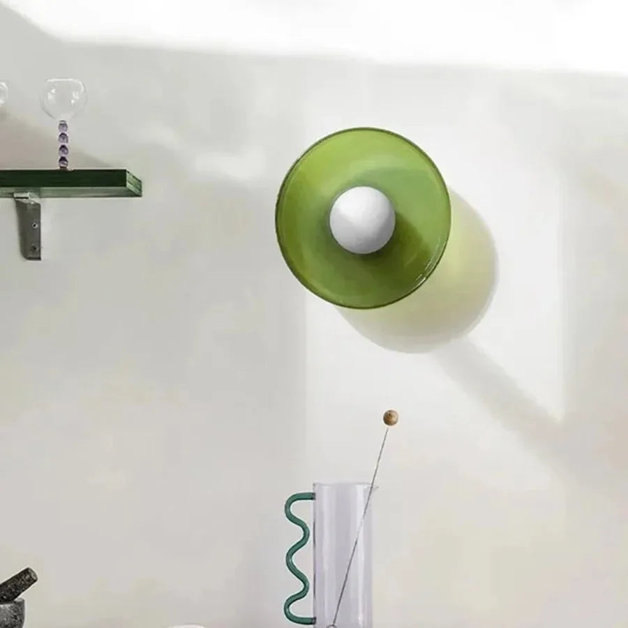 Nordic Glas Decke Licht Lichtquelle Vintage Wand Lampe Wohnkultur Für Eingangsbereich Flur Gang Wohnzimmer Schlafzimmer Leuchten