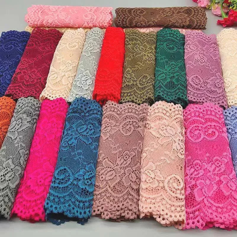 2 Meter Flower Lace Trim Diy Craft Fabric Lace For Dresses Materials Wholesale High Quality Ribbon Flower Pattern Fabric