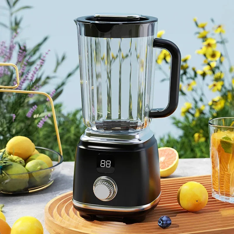 Tinsol Husholdning Blender Juicer 10 Blades Multifunktionel Juicer Ice Crusher Juice Extractor High Juice Yield Køkkenværktøj