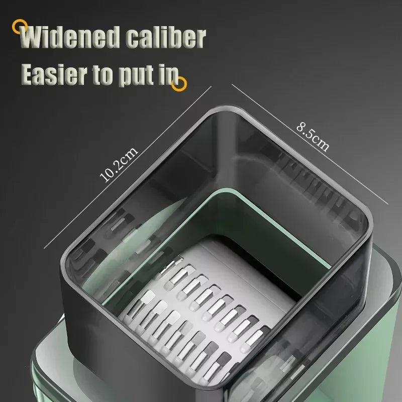 1 Pc Multifunctionele Groentesnijder Cutter Chopper Raspen Shredders Fruit Draaigreep Geen Pijn Je Handen Keuken Tool