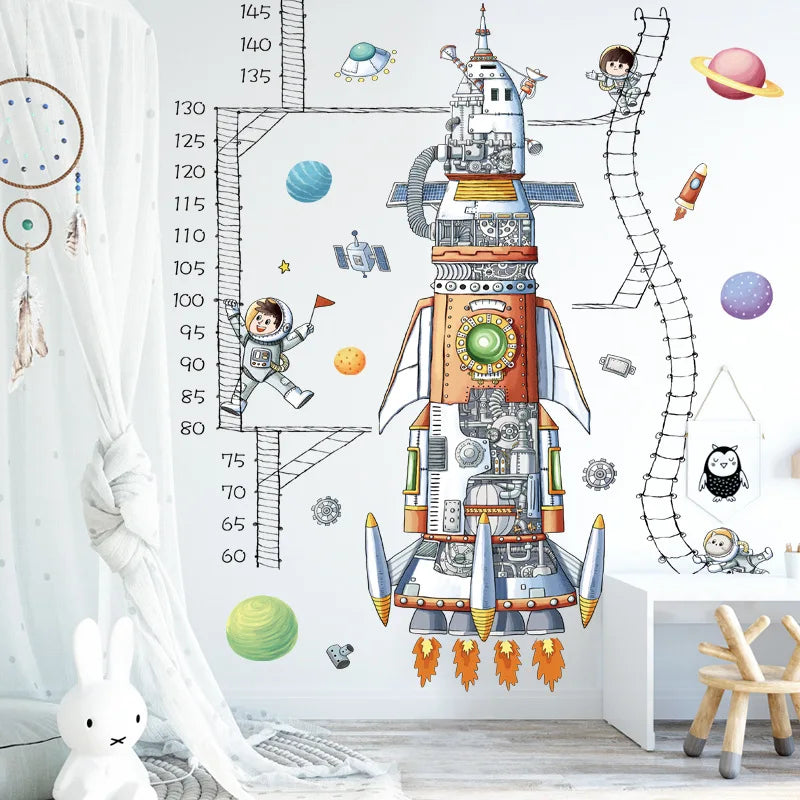 The World Animal Distribution Decorative Map for Bedroom Children's Room Livingroom Playroom and Kindergarten Decoration Sticker