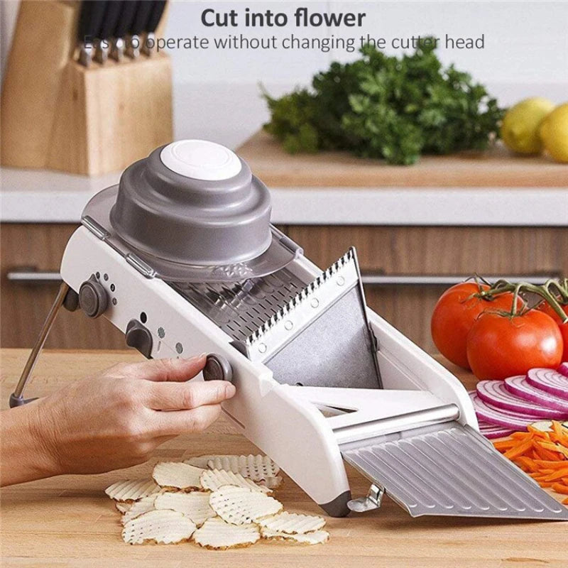 Handmatige snijmachine Multifunctionele groentesnijder Gadgets Handmatige keukenmachines Rasp Machineprocessor Snelle snijmachine Keukengereedschap