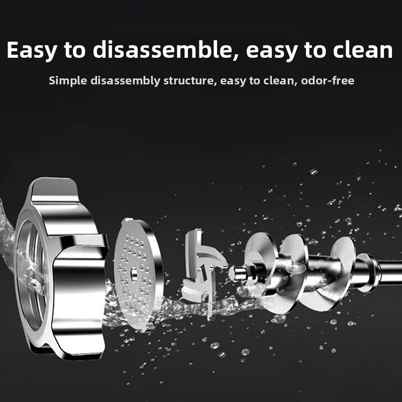Meat Grinder Electric 2000W, Stainless Steel Food Grinder with Sausage Stuffer, Mini Electric Grinder Quiet Electric Meat Mincer