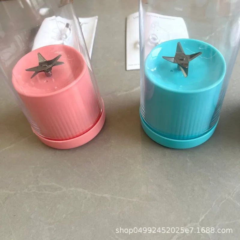 Spremiagrumi elettrico Tazza 6 Lame Frullatore Macchina per frappè USB Portatile Frutta Latte Strumento di miscelazione Mini Succo fresco Frullatore da cucina