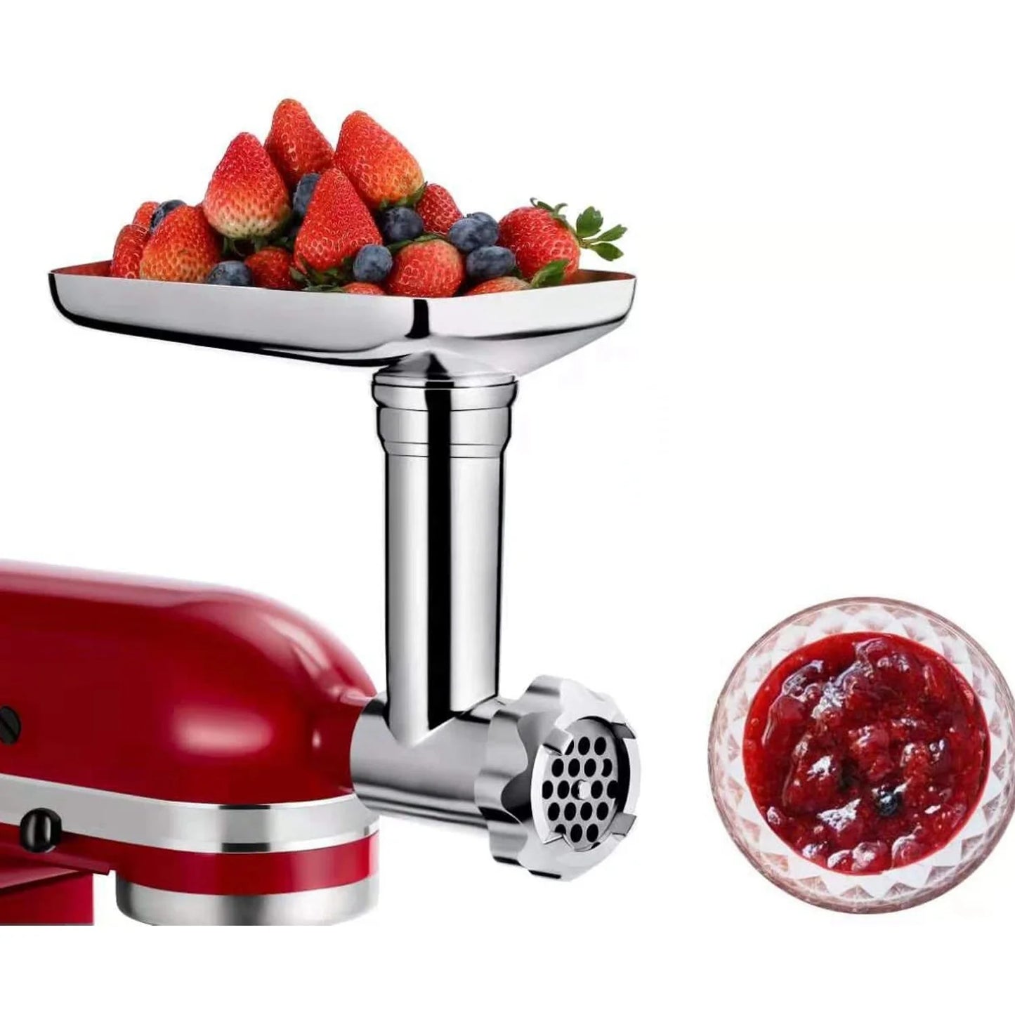 New Durable Meat Grinder Accessories for KitchenAid Bench Mixers with Sausage Filling Tube/Food Processor Accessories