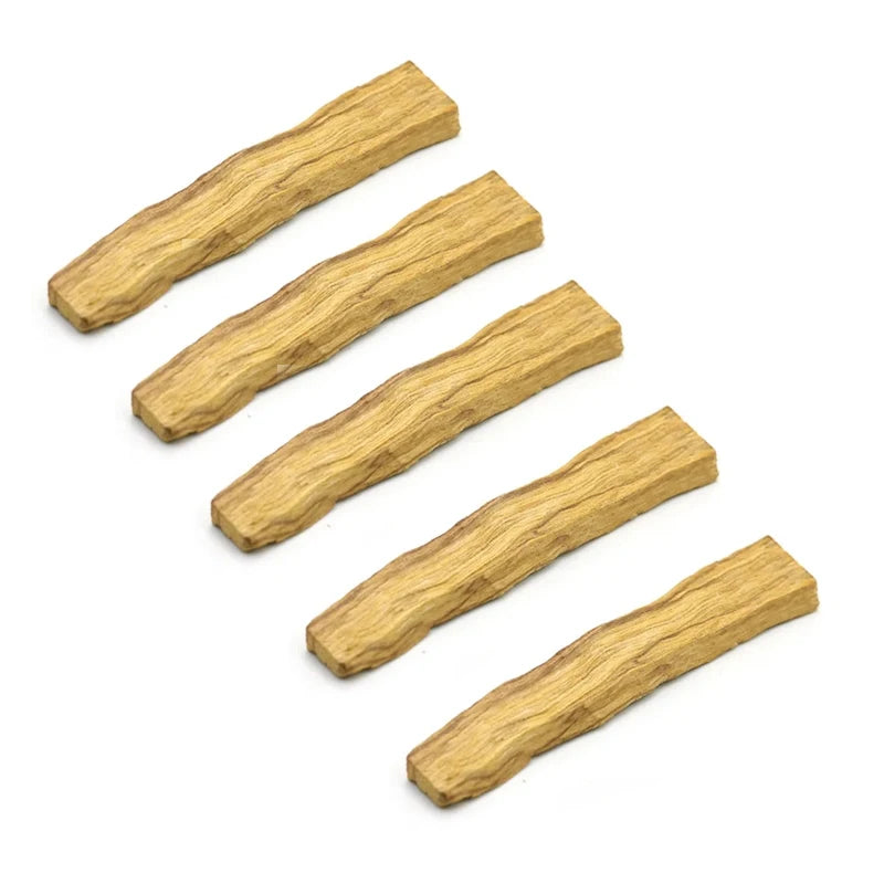 5Pcs /1pc Palo Santo Natural Incense Sticks Wooden Smudging Stick Aromatherapy Burn Wooden Sticks No Fragrance Home Living Room