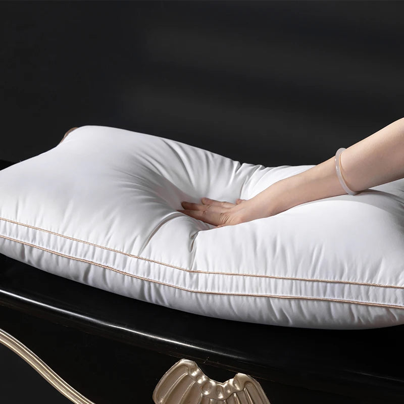 Premium Feather Down Pillow 100% Goose Down 95% Fill 1200TC - 20x26 20x36 Inch Bed Sleeping Pillow