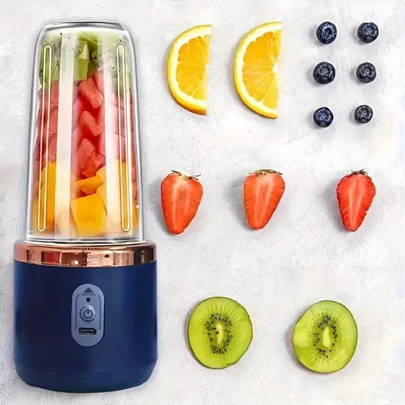 1pc frullatore portatile bottiglia 6 lame frullatore per succo multifunzione succo fresco frullato ghiaccio CrushCup cibo pro spremiagrumi macchina