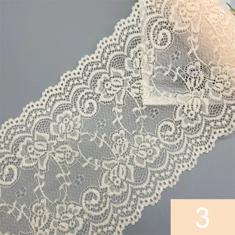 2 Meter Flower Lace Trim Diy Craft Fabric Lace For Dresses Materials Wholesale High Quality Ribbon Flower Pattern Fabric