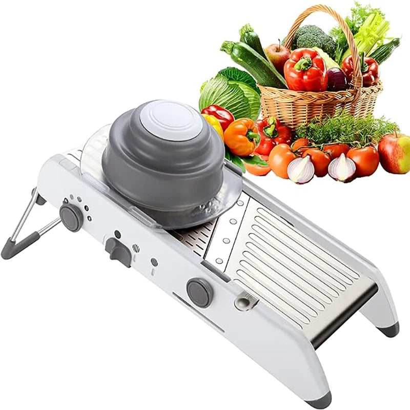 Handmatige snijmachine Multifunctionele groentesnijder Gadgets Handmatige keukenmachines Rasp Machineprocessor Snelle snijmachine Keukengereedschap