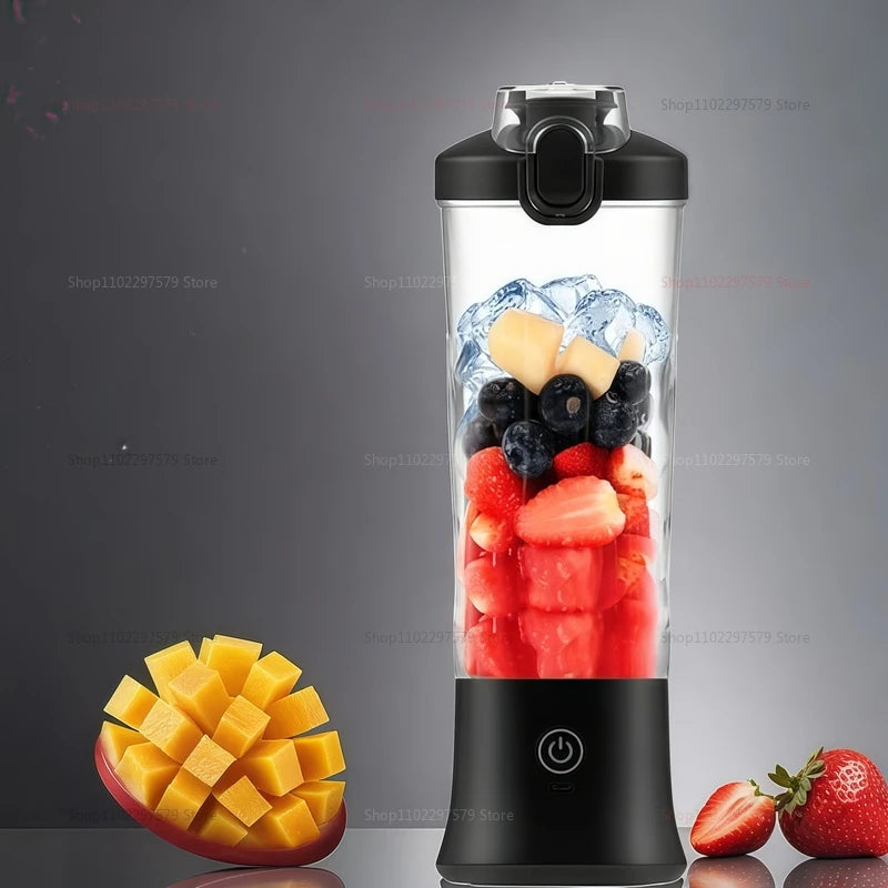 USB Household Rechargeable Electric Juicer 600ml Professional Portable Fruit Mixer Mini Mixer For Smoothie Smoothie Juice