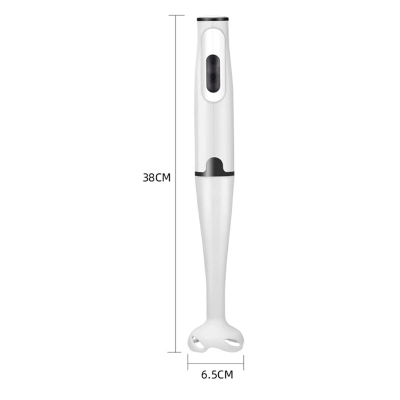 Frullatore ad immersione Frullatore a immersione Turbo Stick da 400 Watt, Potente design per tritare il ghiaccio Puree Frullati, Spina EU
