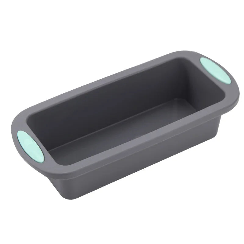 Silicone Bread Muffin Mold Heat Resistant Oven Pan Non-Stick Kitchen Bakeware Cake Pan Set 3D Cake Mold Pastry Baking Loaf Tool