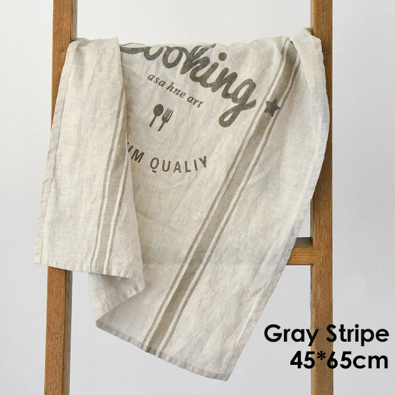 Retro Pure Linen Cloth Napkin Food Photography Background Props Old Scenes Shooting Desktop Decoration Mat Kitchen Napkin