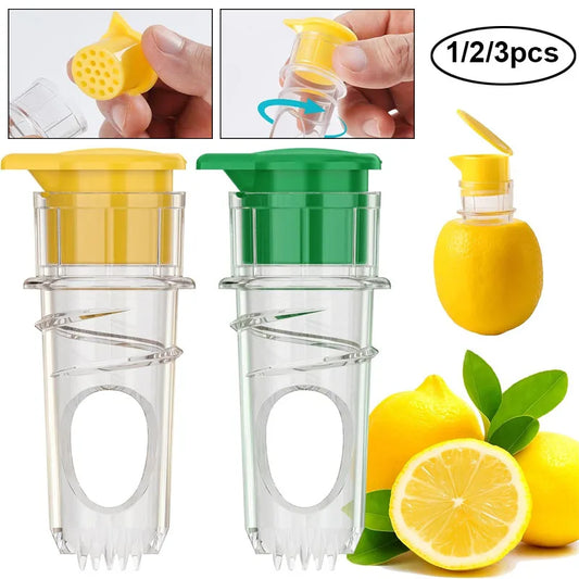 Lemon Lime Squeezer Screw Top Lemon Squeezer Manual Lemon Juicer with Built-In Filter For Lime Squeezer for Cocktails Drinks