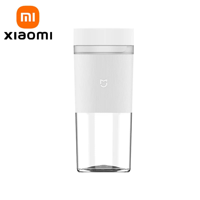 Frullatore portatile XIAOMI MIJIA, carica completa per 12 tazze, wireless e portatile, spremiagrumi con capacità 300 ml, 19.500 giri/min