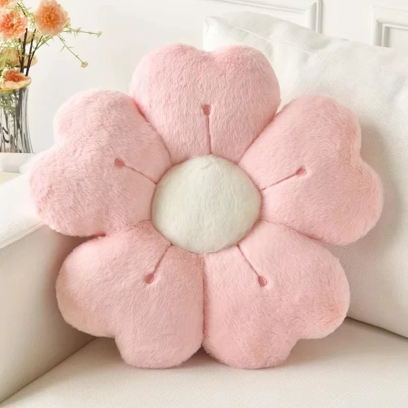 Sunflower Pillow, Daisy Seat Cushion, Flower Mat, Office Mat, Plush Toy Mat, Christmas Gift, Halloween, Thanksgiving Gift