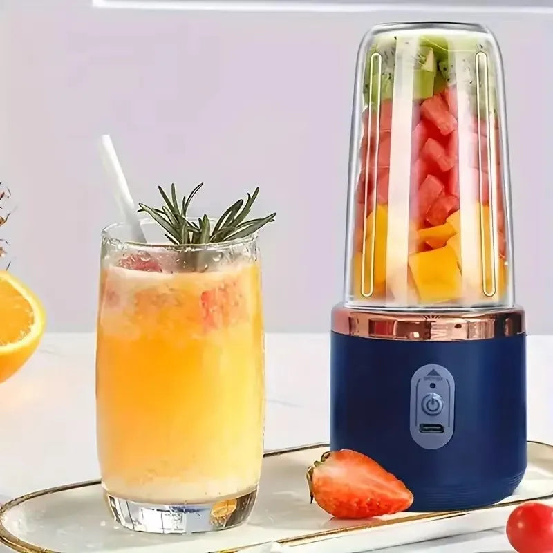 1pc frullatore portatile bottiglia 6 lame frullatore per succo multifunzione succo fresco frullato ghiaccio CrushCup cibo pro spremiagrumi macchina