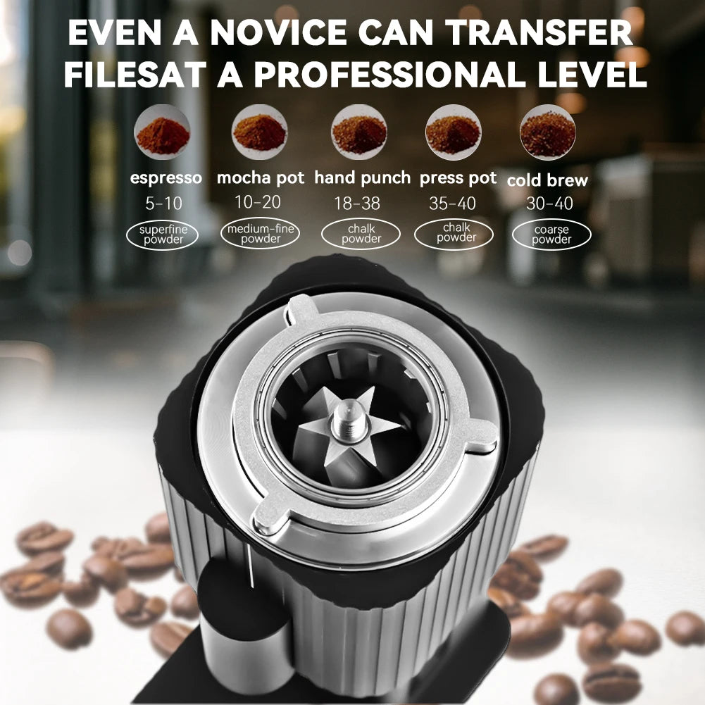 Coffee Grinder for Pour Over, Coffee Bean Grinder for French Press, Electric Coffee Grinder Gift for Thanksgiving Christmas