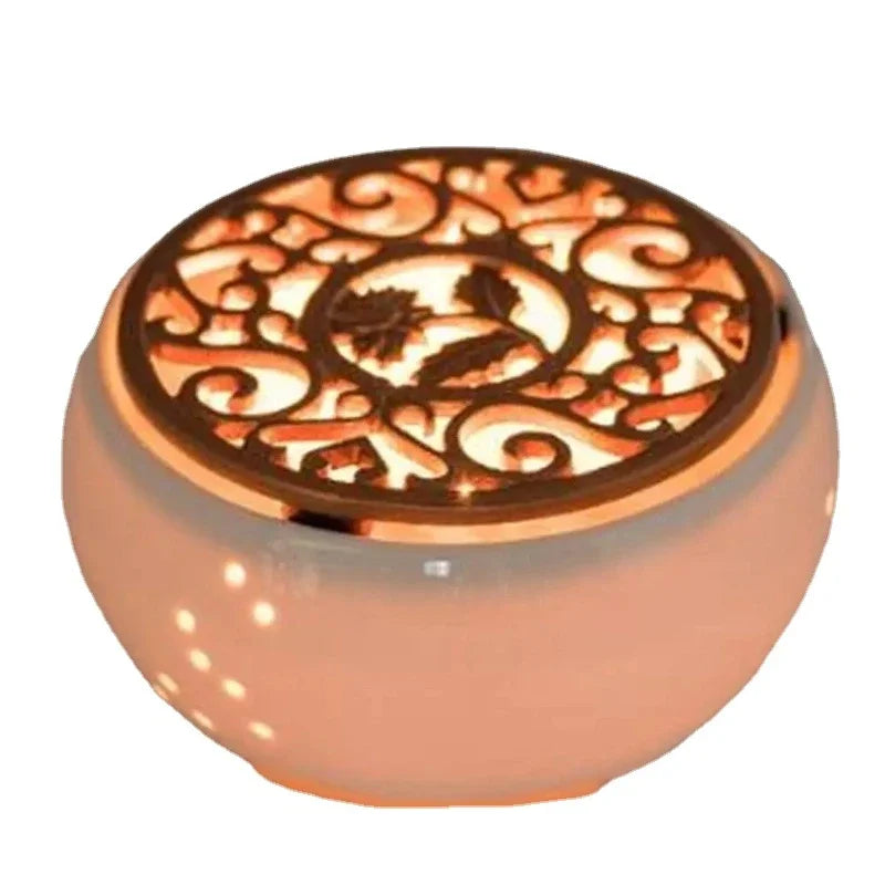 Ceramic Candle Heater Tea Pot Heating Base Tea Maker Filter Teapot Kettle Boiled Flower Tea Heated Warmer Wine