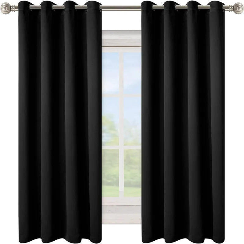 1 Panel Moder Curtains For Livingroom High Shaing Curtain90% For Blackout Bedroom Curtain Thick Blinds Drapes Door