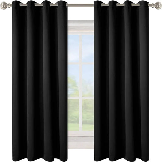 1 Panel Moder Gardinen fir d'Liewensroute High Sharing Curtain90% fir Blackout Grosse Curtain décke Drawes Dier