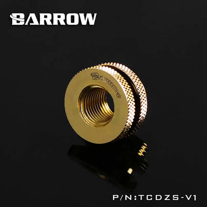 Barrow PC water cooling Pass Through Board Fitting,Water Inlet Port Joint water cooler heatsink TCDZS-V1