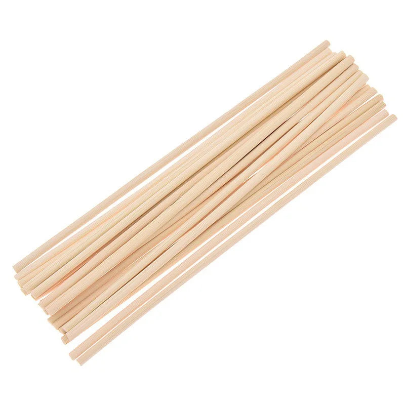 50pcs 40/35/30/24/22/19/10cm 3mm Aroma Nature Rattan Sticks Reed Diffuser Sticks for Home Fragrance Air Freshener Reed Sticks