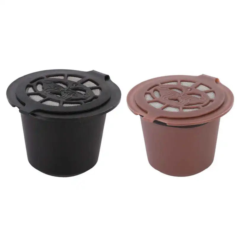 3 -stks herbruikbare koffiecapsules filter navulbare capsules cup fit voor capsule koffiemachine accessoires