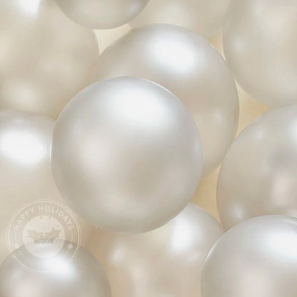 20pcs/Set Gold White Balloons Party Θέμα λατέξ Baloon Garland Διακόσμηση Χριστουγεννιάτικο Ballon Suit Boy's Bunding's Decor Decor Toy