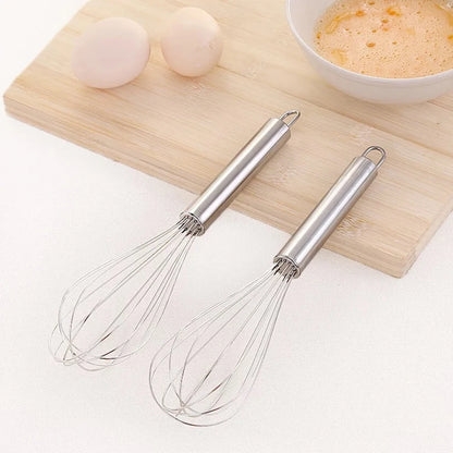 8/10/12 palce z nerezové oceli Balónek Whisk Manual Egg Sheater Mixer Kitchen Pečení Nádobí mléčné krémové šlehnutí