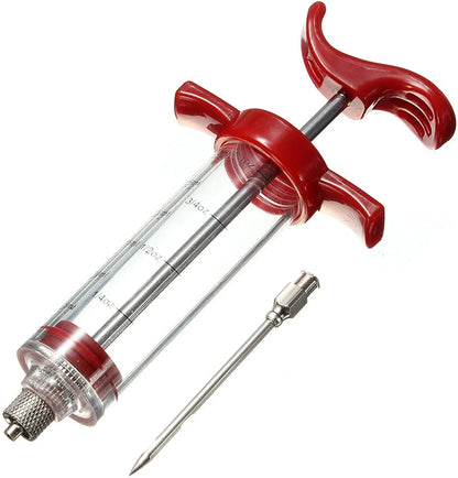 Barbecue BBQ Tools Set Grill Syringe Kitchen Accessories Sauce Injector Roast Needle Party Supply Home Supplies