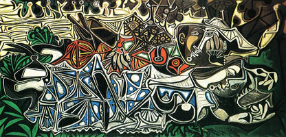 Picasso Famous Oil Painting Guernica Reproductions Canvas Art Poster Abstract Modernism Wall Picture Cuadros Home Decoration