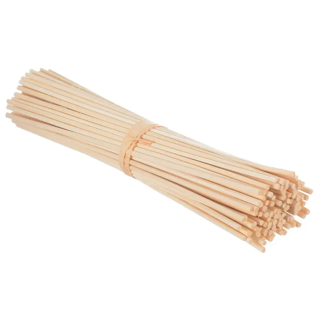 50pcs 40/35/30/24/22/19/10cm 3mm Aroma Nature Rattan Sticks Reed Diffuser Sticks for Home Fragrance Air Freshener Reed Sticks